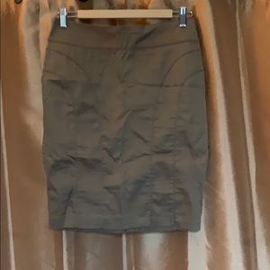 COPY - Taupe pencil skirt - size 8